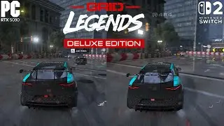 Switch 2 Grid Legends Graphics Comparison vs PC 4K Max Settings