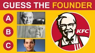 Can you GUESS THE FOUNDER? 🔥 LOGO QUIZ