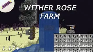 Wither Rose Farm - 1.16 & 1.17+ - Minecraft (Java Edition)