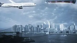 Near Miss with UFO: Plane's Close Call Over New York!