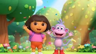 Dora&rsquo;s Surprise Behind the Tree | Nursery Rhymes for Kids & Baby Songs