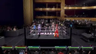 PWF Dark Match: Varesa & GM Poka vs Prime Ezra & Black Swan vs GM Hippo & Erza Scarlet