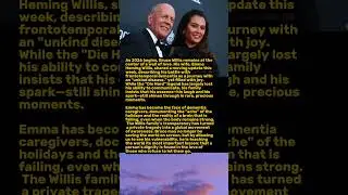Surrounded by Love: The Heartbreaking Grace of Bruce Willis&rsquo;s 2026 🕯️ #BruceWillis #Dementia #Shorts