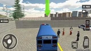 Offroad Police Bus Driver - Dangerous Duty - Android Gameplay 2019