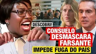 VALE TUDO: Consuelo DESMASCARA MARCO AURÉLIO na FRENTE DE TODOS e IMPEDE A FUGA DO VILÃO Resumo hoje