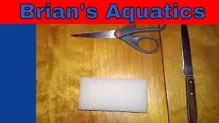 Part 1 DIY Intake Sponge