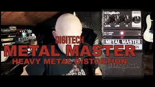 DIGITECH METAL MASTER -  666 AWESOME    [sound check ]   Power chords & Heavy tone !