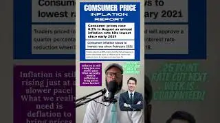 The CPI Inflation Report Met Estimates! #shorts #economy #recession #inflation #deflation #finance