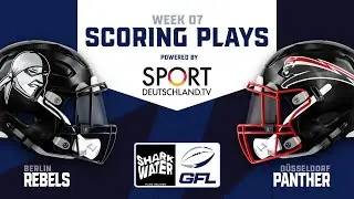 Sharkwater GFL Scoring Plays: Berlin Rebels - D&uuml;sseldorf Panther