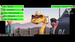 The Bad Guys (2022) Final Battle with healthbars 3/3
