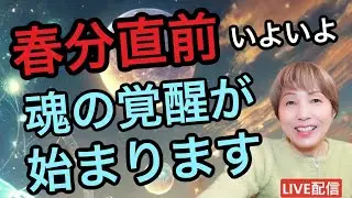 【春分から強烈なエネルギーが動きだす‼️】前世•カルマ•使命に隠された重要なメッセージ