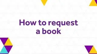 How to request a book - The University of Manchester Library