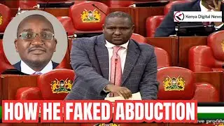 Police release shocking details of how JUJA MP KOIMBURI FAKED HIS ABDUCTION!!