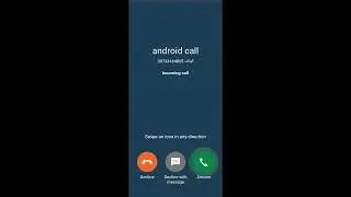 LG android fake incoming call watsapp viber google duo ringtone