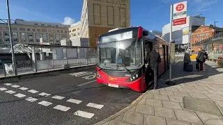 (FULL ROUTE) Journey on enviro 200 MMC (YW19VSV): Route 533 to Hammersmith Bus Station