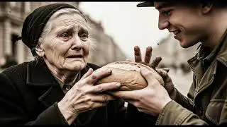 German Civilians Shocked as American Soldiers Gave