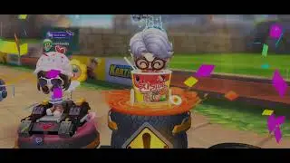 Greek Prix (World) - Ranked Item Solo (Genius V) - KartRider Rush+ Gameplay