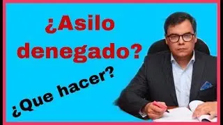 📣 ¿Denegaron tu asilo politico ? Puedes solicitar residencia por arraigo social