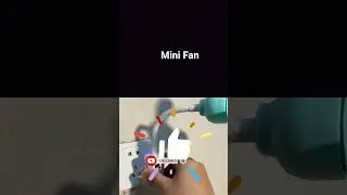 Mini Fan  // Fan Cum Light // Two in one