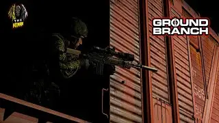 Через лес (ДЕПО) НОЧНЫЕ данные ОП с КОММЕНТАРИЯМИ Наземная ветка #GroundBranch #fps #cqb