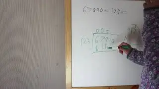 KS 2 Mathematics: Long Division 5 digits by 3 digits Step by Step: 67890 ÷ 123