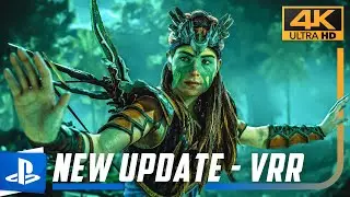 Horizon Forbidden West ❯ NEW UPDATE 1.17 VRR & HFR SUPPORT Up To 120 Hz | PS5 Gameplay ❯ 4K HDR