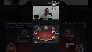 Оппоненту сложно против гири Нешера #NesherBoy #poker #holdem #покер #холдем