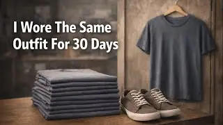 I Wore The Same Outfit For 30 Days