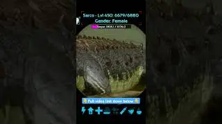 Ark mobile 450 max level sarco taming #arksurvivalevolved #arkmobile