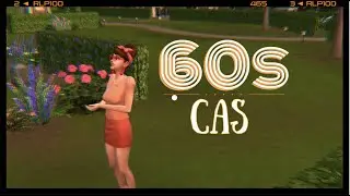 60s themed sims CAS // maxis match ts4 cc create a sim