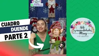 Cuadro Duende o Ayudante de Santa, Colección Encanta Invernal ❄ Parte 2