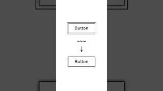 Double border button hover effect HTML CSS #htmlcss #button #shorts