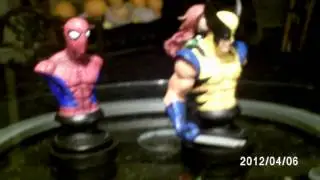 Marvel  icons mini busts