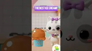 Ice Cream Song in English and Spanish | Learn Ice Cream Flavors, for Kids #shorts
