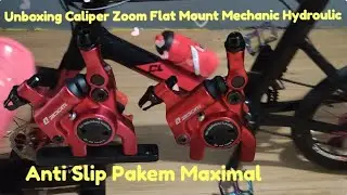 Unboxing Caliper Zoom HB105 Flat Mount Mechanic Hydroulic