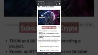 TRON and BitTorrent Are Launching BitTorrent Chain #Shorts #Tron #BTTChain #youtubeshorts
