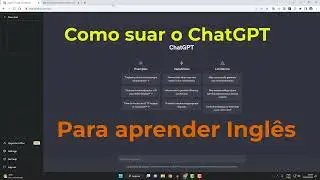 Como usar o ChatGTP para aprender inglês