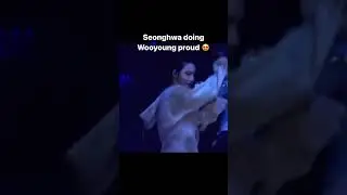 Seonghwa taking over Wooyoung's body body watda gatda part in Crazy Form 🔥 #ATEEZ #Seonghwa #shorts