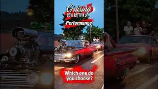 Classic Car Week 2025 R&auml;ttvik Cruising CCW 🇸🇪 #lowrider #raggare #pilsnerbilar #raggarbil #shorts