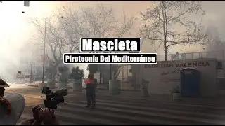 Mega mascleta - Pla&ccedil;a de l'Ajuntament - Pirotecnia Del Mediterr&aacute;neo - Las Fallas 12/03/2023 - 4K!