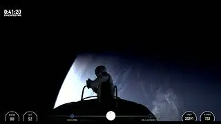 EV1 Egress Another Point Of View. First Commercial Spacewalk with SpaceX