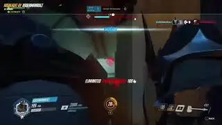 The High IQ Charge!! Poor Zen! Top 500 Console Reinhardt!! [Overwatch Clips]