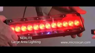 Microscan NERLITE LAL: Large Area Lighting