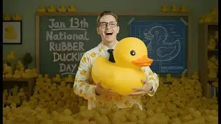 Custom Rubber Ducks with Professor Brandwell | Logotech PromoLabs