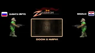 ZDaemon Duel - Dant3 vs Sedlo [Doom 2 Map01] (49:50)