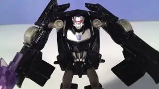 VEHICON CYBERVERSE TRANSFORMERS PRIME ACTION FIGURE TOY REVIEW