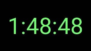 2 Hour Timer With Alarm   Workout Clock   Classroom Timer