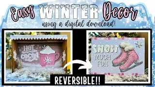 Winter Printables Decor | Bulletin Board Ideas Winter | Printables for Winter | Winter Crafts DIY