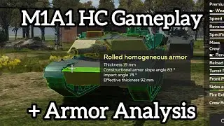 NEW M1A1 HC Gameplay | War Thunder Mobile