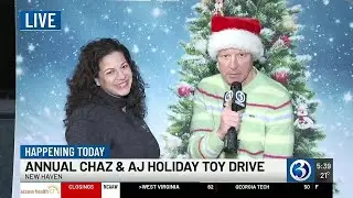 VIDEO: The Chaz & AJ toy drive is underway
